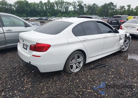 2014 BMW 550I xDrive из США, поврежденный, VIN WBAKP9C5XED692698